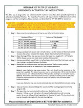 GreenEarth Activated Clay Standard 2.5lb Bags - 30lb Box