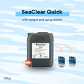 SeaClear Quick 10kg/ 2.59gal with Spray Bottles
