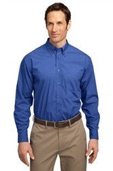 Mens Wrinkle-resistant Long Sleeve Shirt